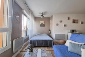 Bright and well equipped studio in Cap d'Agde
